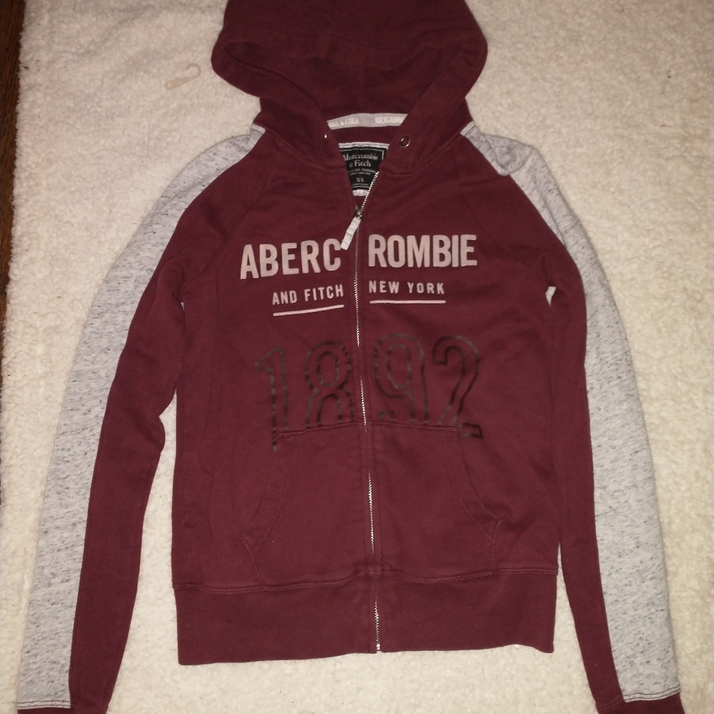 Abercrombie and Fitch hooded sweatshirt size xs